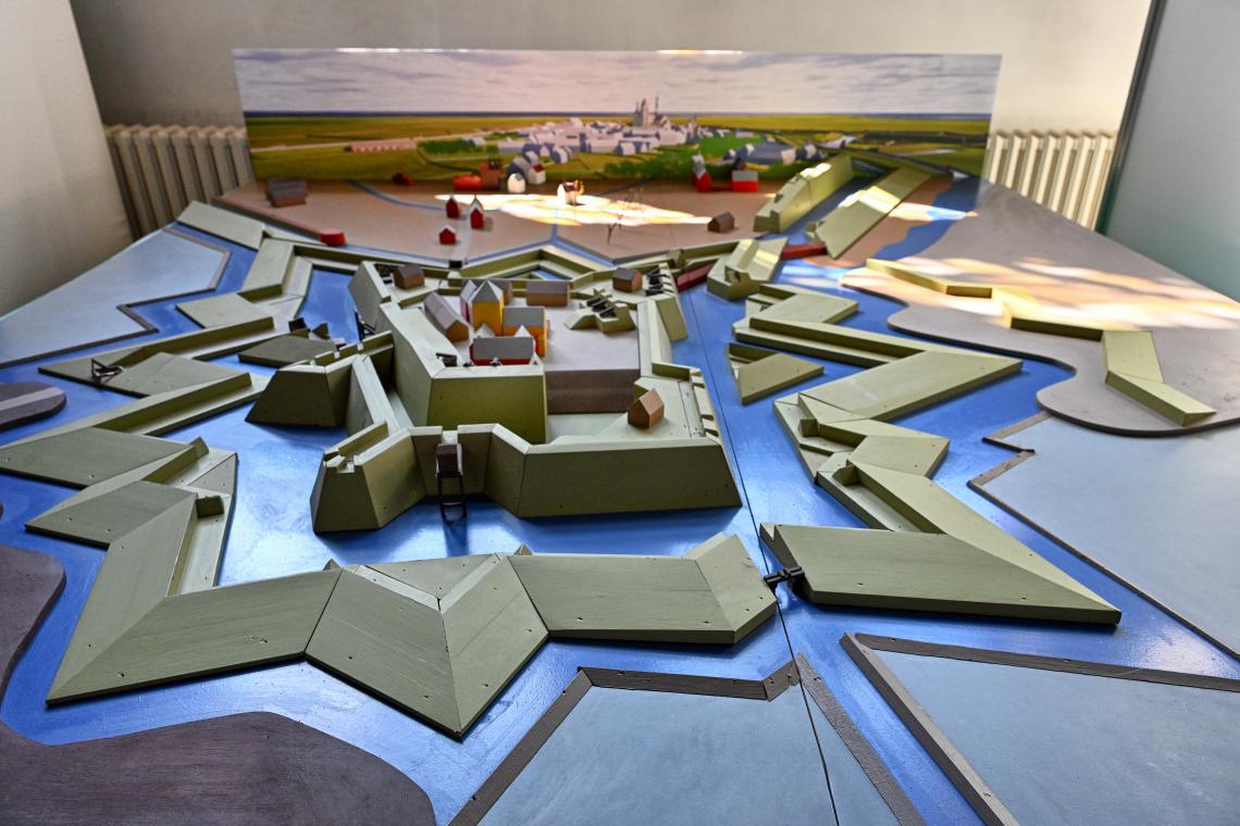 expo vestingstad - maquette citadel